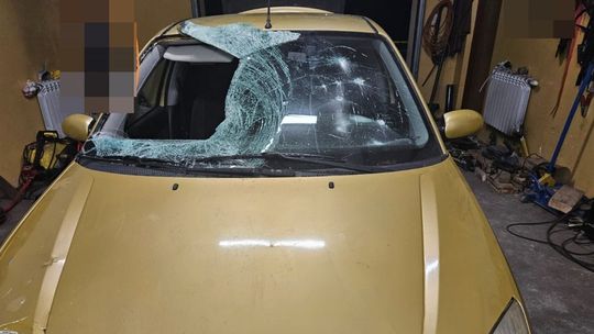 Ślady krwi i but na drodze. Policjanci znaleźli sprawcę i ofiarę. To kumple