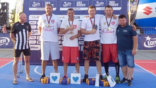 Slam Drinkers Biłgoraj zagrali w ogólnopolskim turnieju Lotto 3x3 Quest 2019