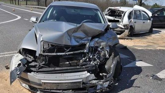 Sławacinek Stary: Bez utrudnień po wypadku 4 aut koło Białej Podlaskiej