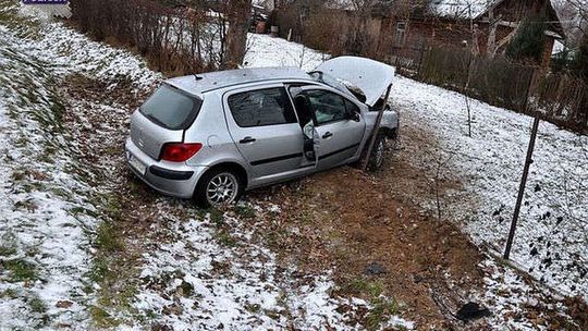 Ślisko na drogach i chodnikach. Są wypadki i kolizje (aktualizacja)