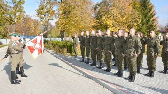 Ślubowanie i błogosławieństwo w straży granicznej
