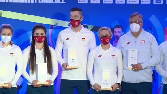 Ślubowanie polskich olimpijczyków przed Zimowymi Igrzyskami Olimpijskimi w Pekinie