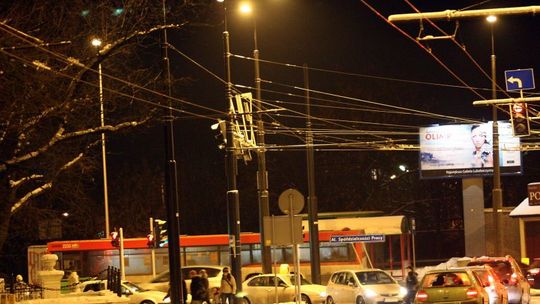 Słupy na rogatce lubartowskiej sparaliżują miasto