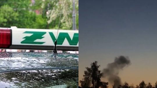 Służby zabezpieczają wieś na Lubelszczyźnie. „Coś tam spadło”