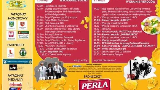 Smakowicie w Bychawie. Akcent i Strachy na Lachy na Festiwalu w Krainie Pierogów