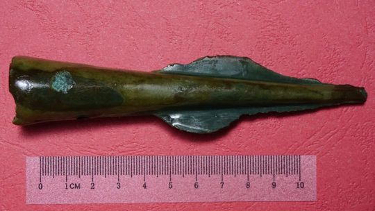 Śmierć zaklęta w brązie. Pod Dubienką odnaleziono włócznię sprzed 3000 lat