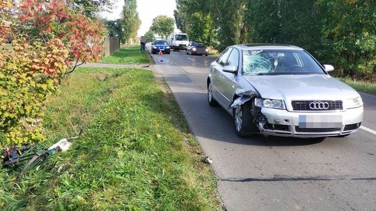 Śmiertelne potrącenie rowerzysty. Nie żyje 68-latek