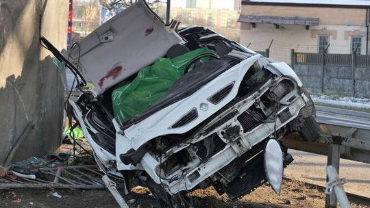 Śmiertelny wypadek na al. Tysiąclecia w Lublinie. Duże utrudnienia drogowe [zdjęcia, wideo]