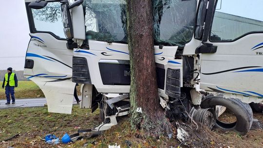 Śmiertelny wypadek na drodze Annopol-Kraśnik. Ruch wahadłowy