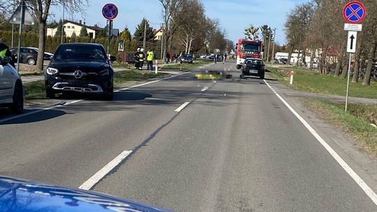 Śmiertelny wypadek na drodze krajowej. Mężczyzna zginął na miejscu