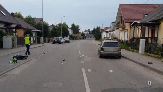 Śmiertelny wypadek na motocyklu. Ale jednoślad "zniknął"