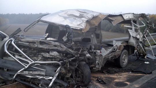 Śmiertelny wypadek na obwodnicy Lubartowa (wideo)