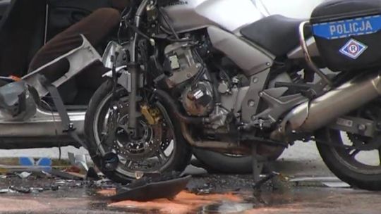 Śmiertelny wypadek przy ul. Nadbystrzyckiej. Policjant jechał na sygnale