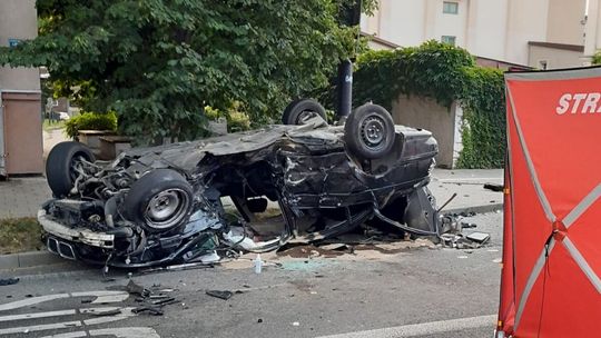 Śmiertelny wypadek w centrum Lublina. Siedem osób trafiło do szpitala