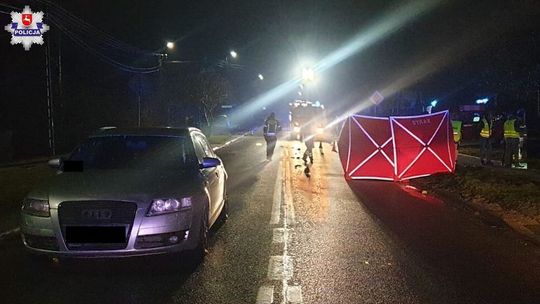 Śmiertelny wypadek w Janowie Podlaskim. Kierujący audi potrącił 72-latka 