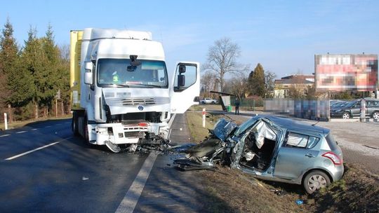 Śmiertelny wypadek w Sitańcu pod Zamościem. Zginął policjant