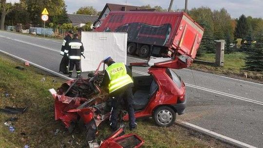 Śmiertelny wypadek w Spławach. Szczegóły zdarzenia