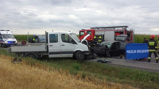 Śmiertelny wypadek w Strzeszkowicach Dużych [zdjęcia]