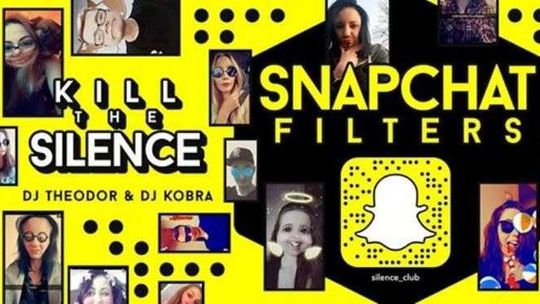 Snapchat Filters - impreza i konkurs w klubie Silence