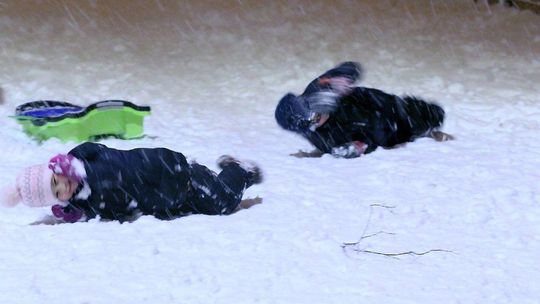 Śnieżne szaleństwo w wąwozie na Kalinie