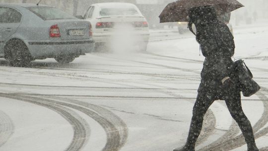 Śnieżyca przeszła nad Lublinem (zdjęcia)