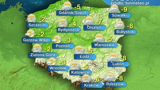 Sobota będzie mroźna i pogodna. Kiedy ocieplenie?