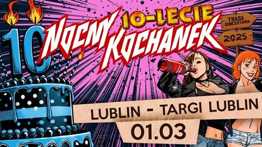 Sobota z Nocnym Kochankiem. Jubileuszowy koncert w Lublinie