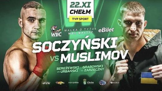 Soczyński i Muslimov zmierzą się w walce wieczoru podczas gali Knockout Boxing Night 42 w Chełmie