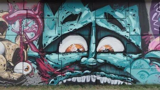 Sokiści nakryli grafficiarza w akcji