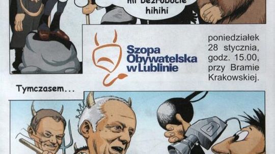 \"Solidarność\" wystawi \"Szopę lubelską” z politykami PO jako diabłami