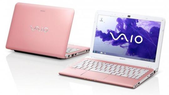 Sony Vaio SVE1111M1E: Coś różowego