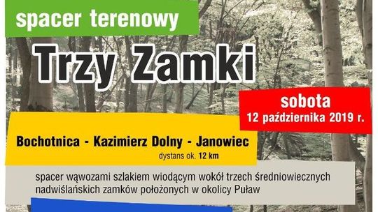 Spacer terenowy "Trzy zamki" w Puławach