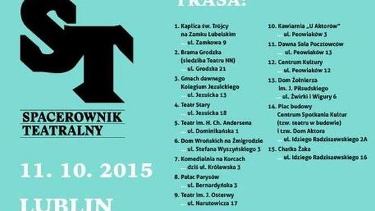 Spacerownik teatralny „Teatra w Lublinie”