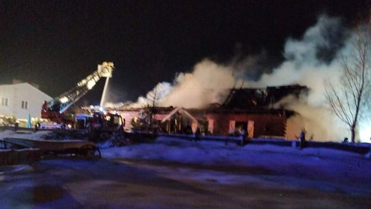 Spaliła się restauracja pod Zamościem. Straty są ogromne