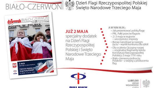 Specjalny dodatek na "Dzień Flagi" już 2 maja z Dziennikiem Wschodnim