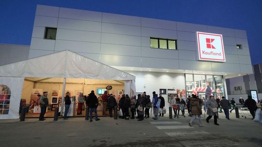 Spędził weekend w zamkniętym Kauflandzie