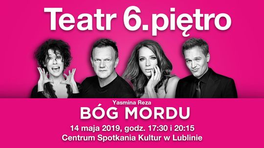 Spektakl "Bóg mordu" w Centrum Spotkania Kultur