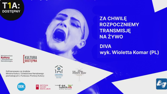 Spektakl "Diva" Wioletty Komar dostępny online Spektakl "Diva" Wioletty Komar dostępny online