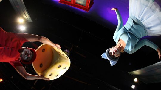 Spektakl "Kto rozśmieszy pechowego nosorożca" w Teatrotece Andersena