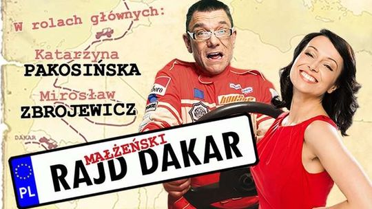 Spektakl "Małżeński Rajd Dakar" w Teatrze Muzycznym w Lublinie