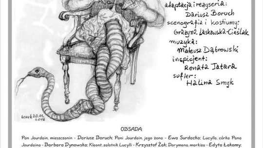 Spektakl „Mieszczanin szlachcicem” w DDK Węglin