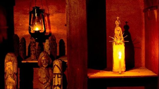 Spektakl \"Spowiedź w drewnie\"