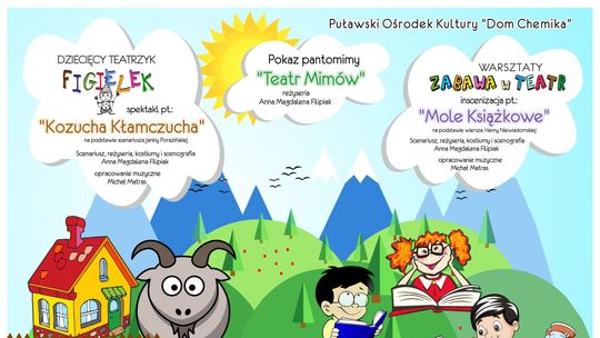 Spektakle dla dzieci w Puławach