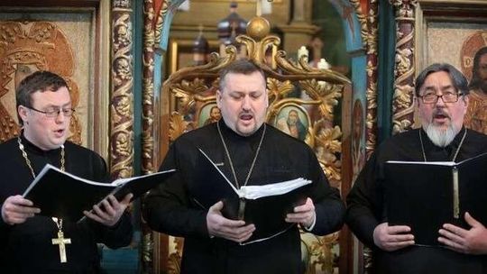 Śpiewali kolędy w cerkwi (zdjęcia)