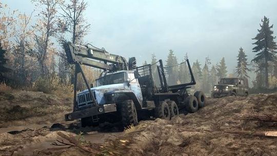 Spintires: MudRunner. Błoto, błoto i jeszcze raz błoto (wideo)