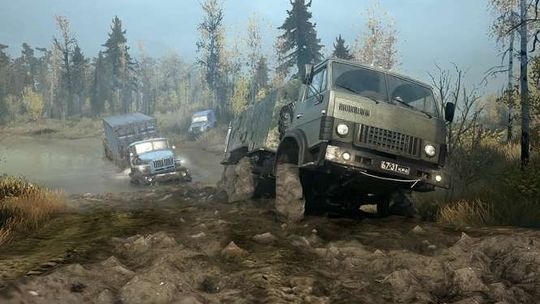 Spintires: MudRunner. Jeszcze więcej błota na zwiastunie premierowym (wideo)