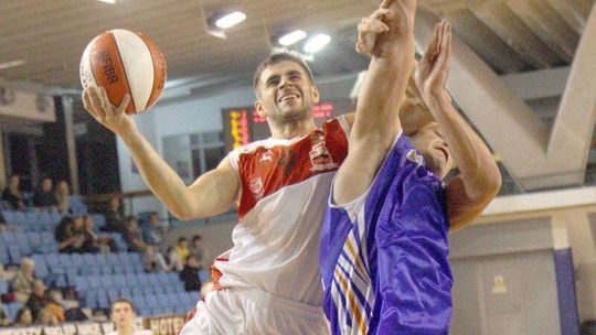 Spójnia Stargard Szczeciński – Start Lublin 71:66, ambitna postawa \"czerwono-czarnych\"