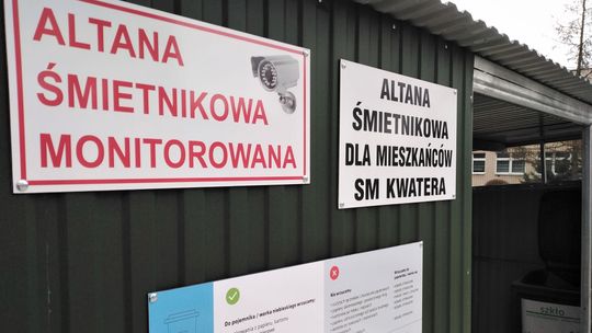 Spółdzielnie mieszkaniowe instalują kamery przy śmietnikach w Lublinie