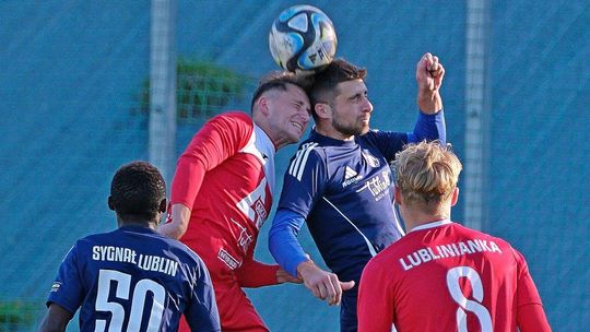 Sporo emocji w derbach. Lublinianka mimo prowadzenia 3:0 z Sygnałem najadła się jeszcze strachu