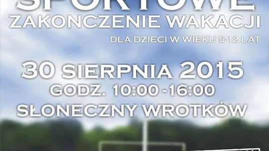 Sportowe Zakończenie Wakacji już w niedzielę nad Zalewem Zemborzyckim